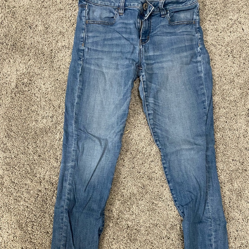 Blue Jean jeggings  - 8 reg- American Eagle